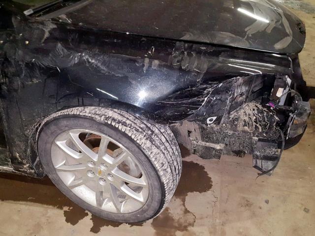 1G1ZE5EB6AF236367 - 2010 CHEVROLET MALIBU LTZ შავი ფოტო 9