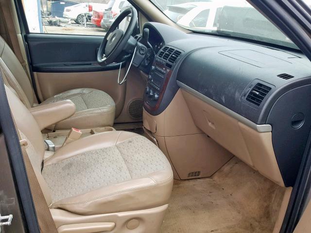 1GNDV23L95D194314 - 2005 CHEVROLET UPLANDER L Qəhvəyi foto 5