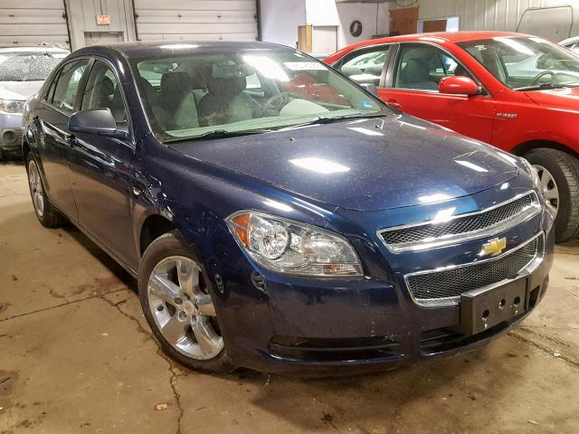 1G1ZB5EBXA4127169 - 2010 CHEVROLET MALIBU LS BLUE photo 1