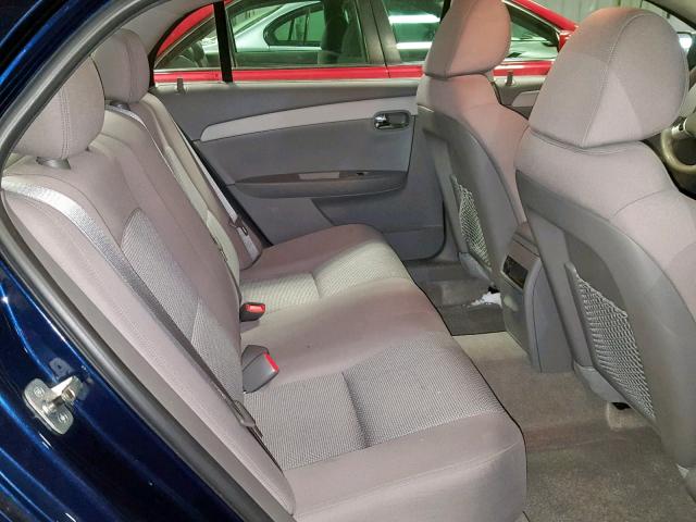 1G1ZB5EBXA4127169 - 2010 CHEVROLET MALIBU LS BLUE photo 6