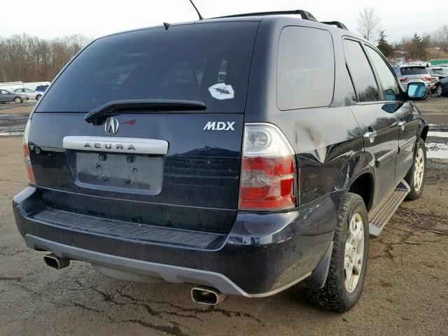 2HNYD188X4H554908 - 2004 ACURA MDX TOURIN BLACK photo 4