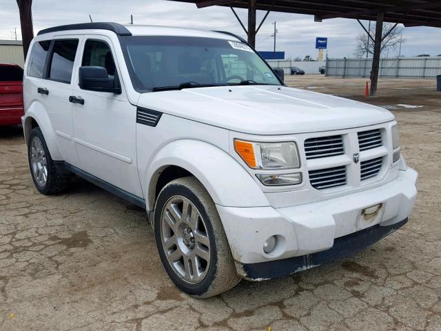 1D4PT4GK1BW589101 - 2011 DODGE NITRO HEAT WHITE photo 1