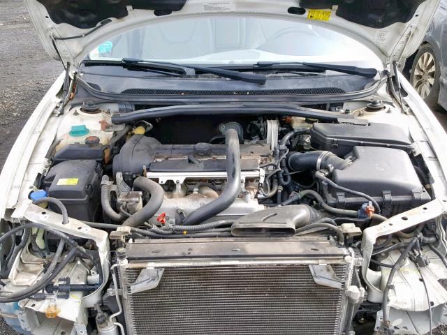 YV1RS592X52429803 - 2005 VOLVO S60 2.5T WHITE photo 7