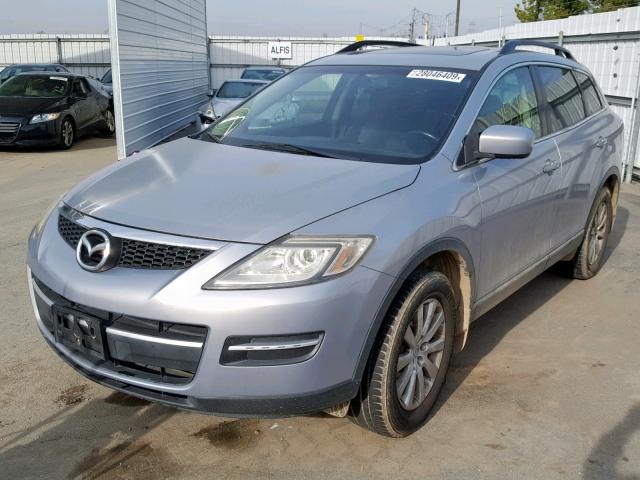 JM3TB28C370103383 - 2007 MAZDA CX-9 SILVER photo 2