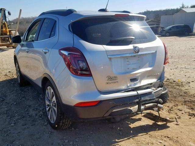 KL4CJASB2HB068986 - 2017 BUICK ENCORE PRE GRAY photo 3