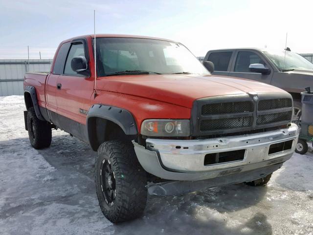 1B7KF2366YJ185146 - 2000 DODGE RAM 2500 RED photo 1