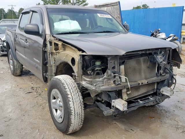 5TFJU4GNXBX011938 - 2011 TOYOTA TACOMA DOU BROWN photo 1