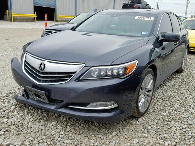 JH4KC1F55EC003084 - 2014 ACURA RLX TECH CHARCOAL photo 2