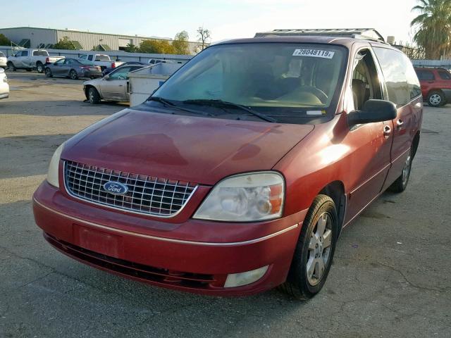 2FMDA52235BA33005 - 2005 FORD FREESTAR S RED photo 2