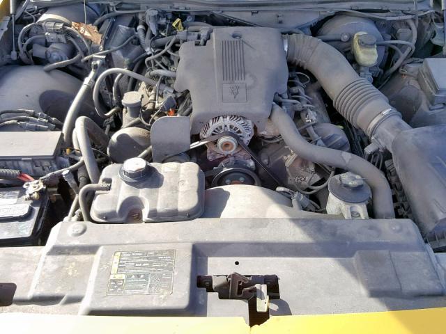 2FAHP71W44X120732 - 2004 FORD CROWN VICT YELLOW photo 7