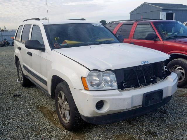 1J4HR48NX6C328723 - 2006 JEEP GRAND CHER WHITE photo 1