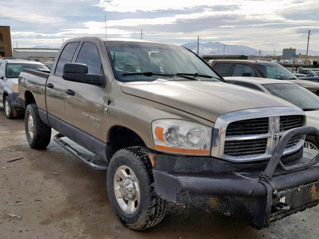 1D7KS28C66J234696 - 2006 DODGE RAM 2500 S GOLD photo 1