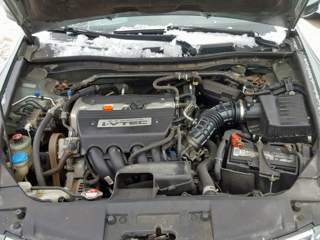 1HGCP26879A062571 - 2009 HONDA ACCORD EXL GREEN photo 7