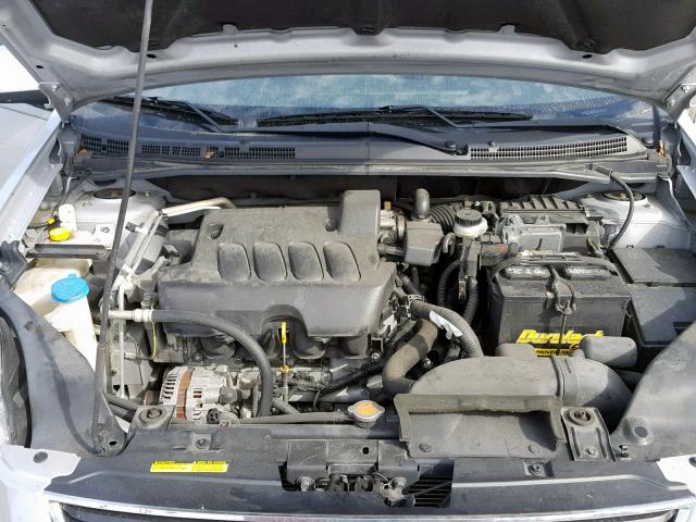 3N1AB6AP5AL661866 - 2010 NISSAN SENTRA 2.0 SILVER photo 7