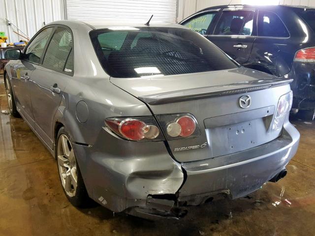 JM1GG12L861106741 - 2006 MAZDA SPEED 6 GRAY photo 3