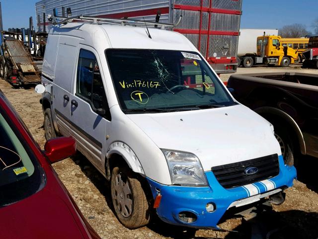 NM0LS7DN4DT176167 - 2013 FORD TRANSIT CO WHITE photo 1