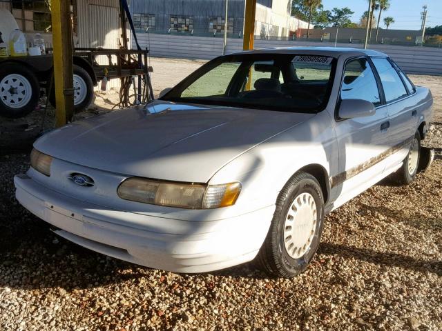 1FALP52U5PG306897 - 1993 FORD TAURUS GL WHITE photo 2