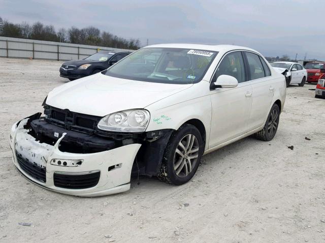 3VWDF71K66M631508 - 2006 VOLKSWAGEN JETTA 2.5L WHITE photo 2