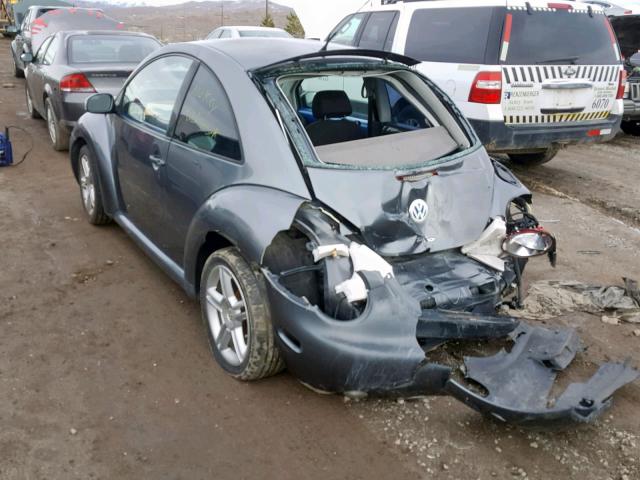 3VWCD31C14M404162 - 2004 VOLKSWAGEN NEW BEETLE ნაცრისფერი ფოტო 3