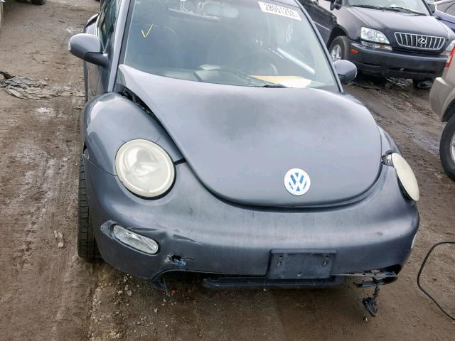3VWCD31C14M404162 - 2004 VOLKSWAGEN NEW BEETLE ნაცრისფერი ფოტო 7