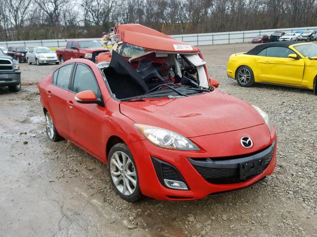 JM1BL1S55A1230451 - 2010 MAZDA 3 S RED photo 1