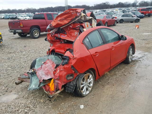 JM1BL1S55A1230451 - 2010 MAZDA 3 S RED photo 4