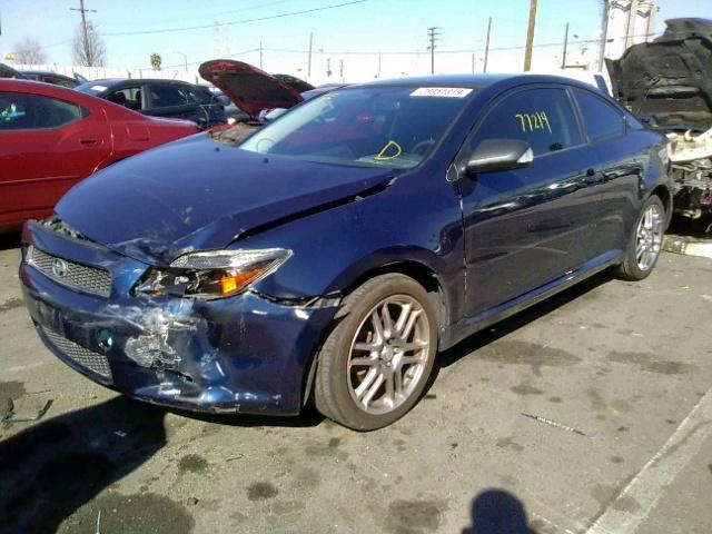 JTKDE177260067311 - 2006 TOYOTA SCION TC ლურჯი ფოტო 2