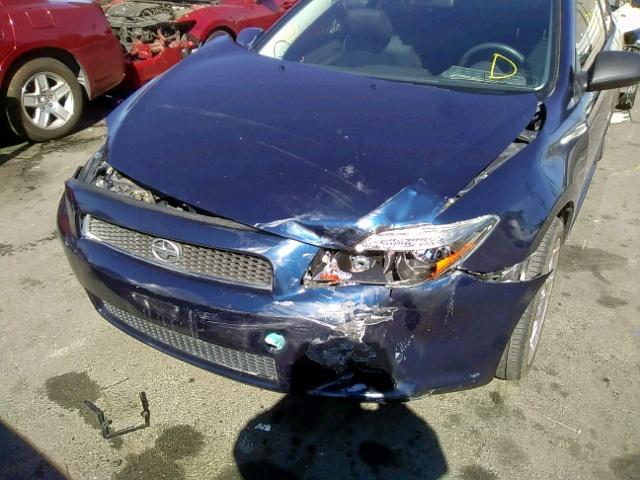 JTKDE177260067311 - 2006 TOYOTA SCION TC ლურჯი ფოტო 9