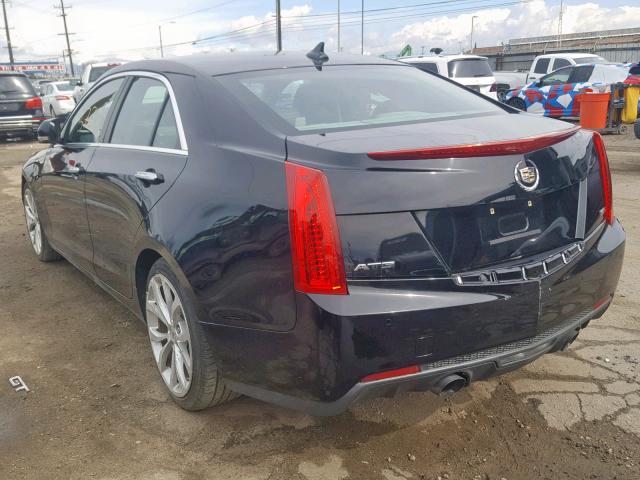 1G6AE5S3XD0177867 - 2013 CADILLAC ATS PREMIU BLACK photo 3