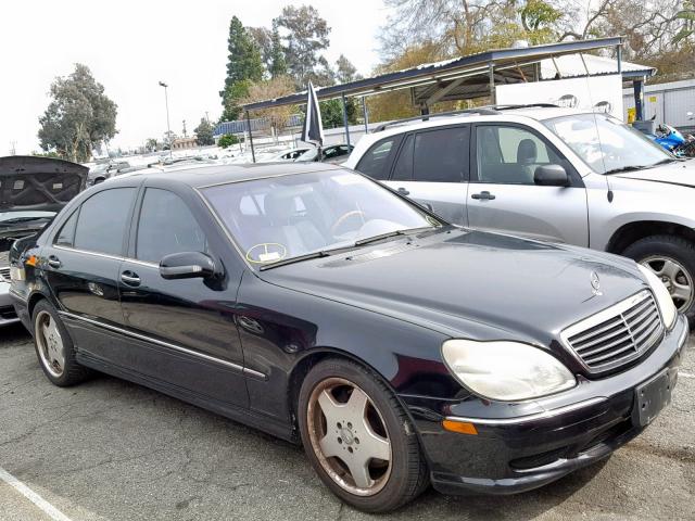 WDBNG73J71A216906 - 2001 MERCEDES-BENZ S 55 AMG BLACK photo 1