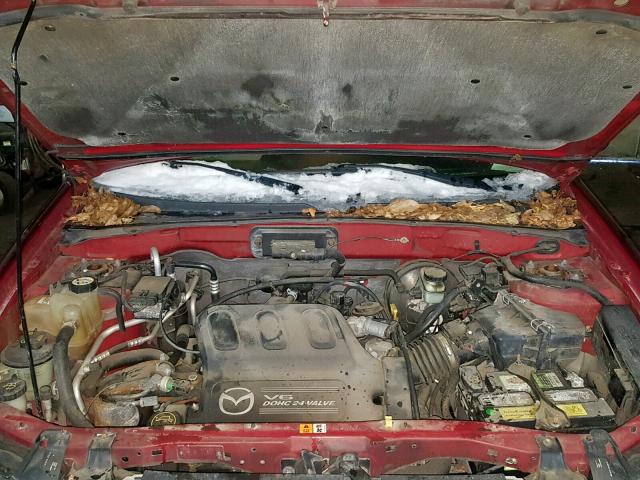4F2CZ96134KM19655 - 2004 MAZDA TRIBUTE ES 勃艮第红 照片 7