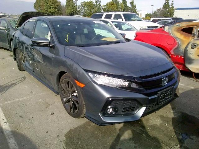 SHHFK7H90JU421864 - 2018 HONDA CIVIC SPOR GRAY photo 1