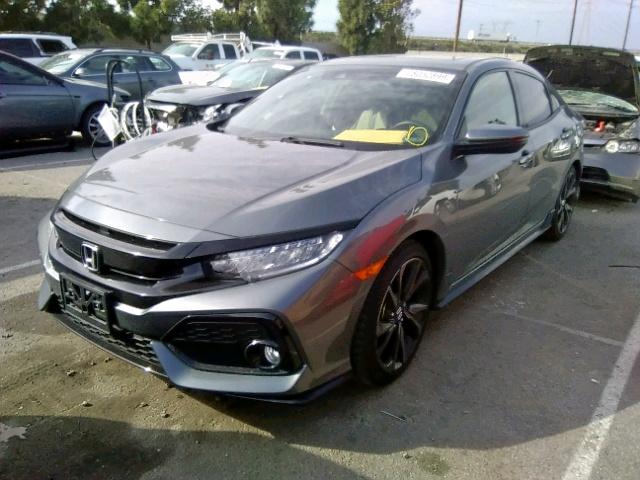 SHHFK7H90JU421864 - 2018 HONDA CIVIC SPOR GRAY photo 2