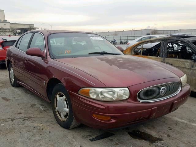 1G4HP54K6Y4249555 - 2000 BUICK LESABRE CU MAROON photo 1