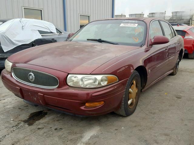 1G4HP54K6Y4249555 - 2000 BUICK LESABRE CU MAROON photo 2