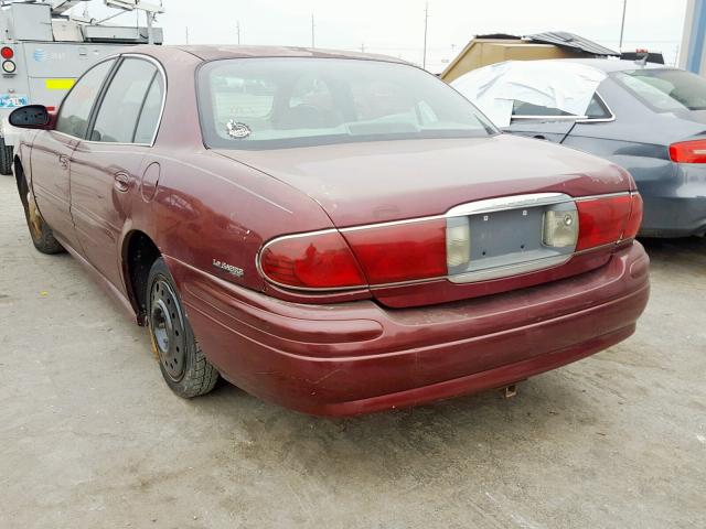 1G4HP54K6Y4249555 - 2000 BUICK LESABRE CU MAROON photo 3