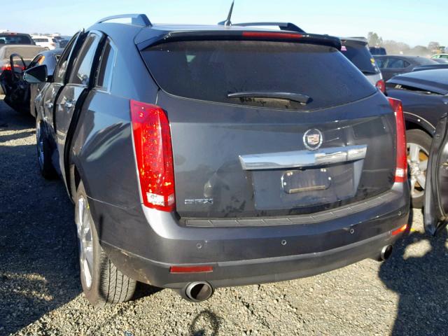 3GYFNCEY2BS557719 - 2011 CADILLAC SRX PREMIU GRAY photo 3