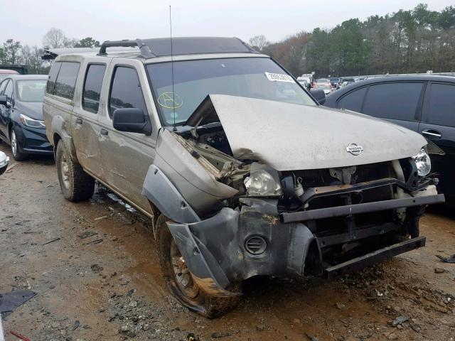 1N6ED27TX1C315469 - 2001 NISSAN FRONTIER C GOLD photo 1