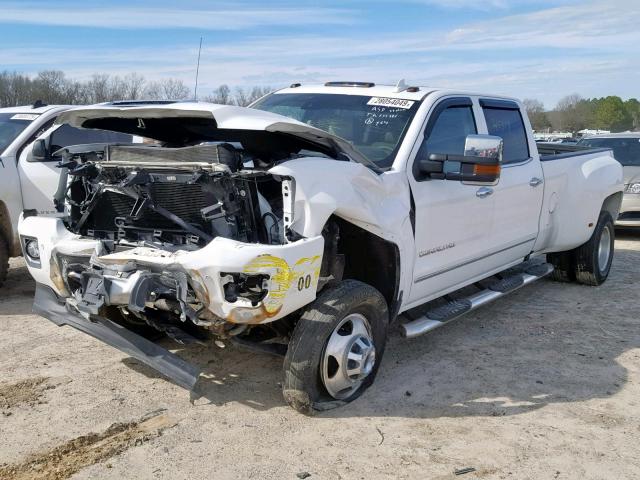 1GT42YEY3HF137189 - 2017 GMC SIERRA K35 WHITE photo 2