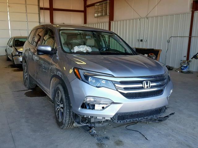 5FNYF6H74GB102905 - 2016 HONDA PILOT EXLN GRAY photo 1