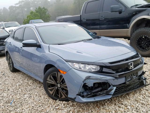 SHHFK7H79JU224304 - 2018 HONDA CIVIC EXL GRAY photo 1