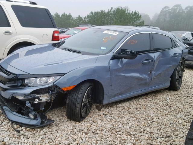 SHHFK7H79JU224304 - 2018 HONDA CIVIC EXL GRAY photo 9