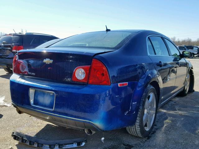 1G1ZJ57799F178156 - 2009 CHEVROLET MALIBU 2LT BLUE photo 4