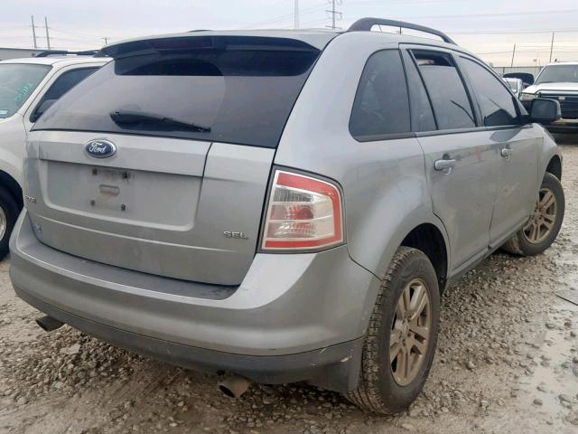 2FMDK38C67BA75205 - 2007 FORD EDGE SEL GRAY photo 4