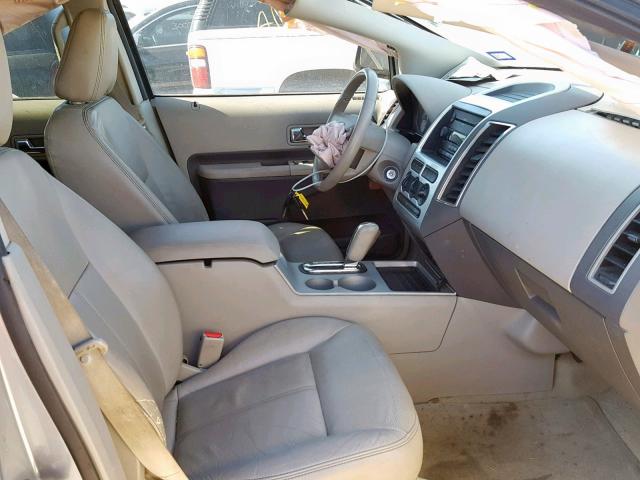 2FMDK38C67BA75205 - 2007 FORD EDGE SEL GRAY photo 5