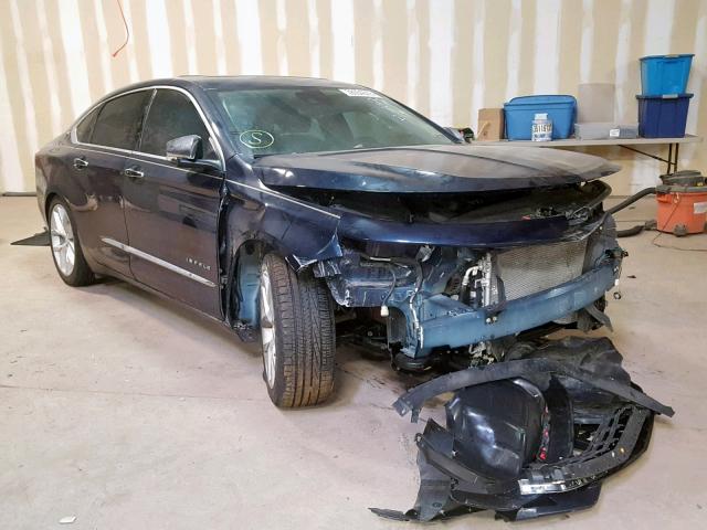 2G1145S33H9120446 - 2017 CHEVROLET IMPALA PRE BLUE photo 1