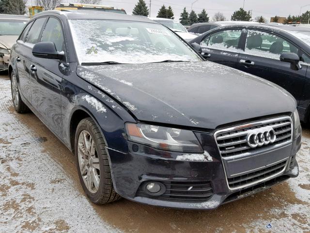 WAUVF78K49A226887 - 2009 AUDI A4 2.0T AV BLACK photo 1