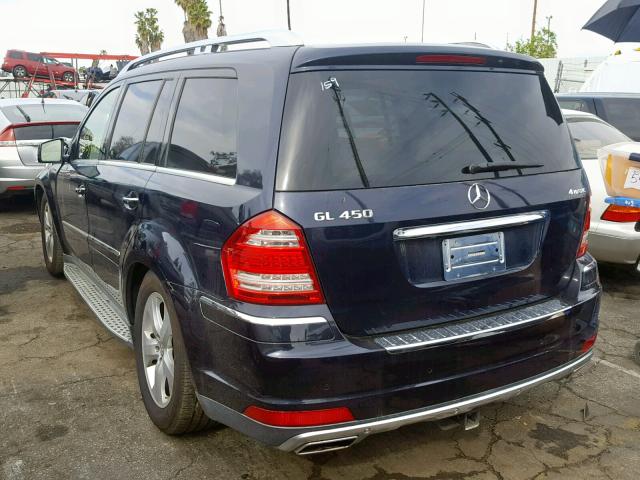 4JGBF7BE5CA799194 - 2012 MERCEDES-BENZ GL 450 4MA BLACK photo 3