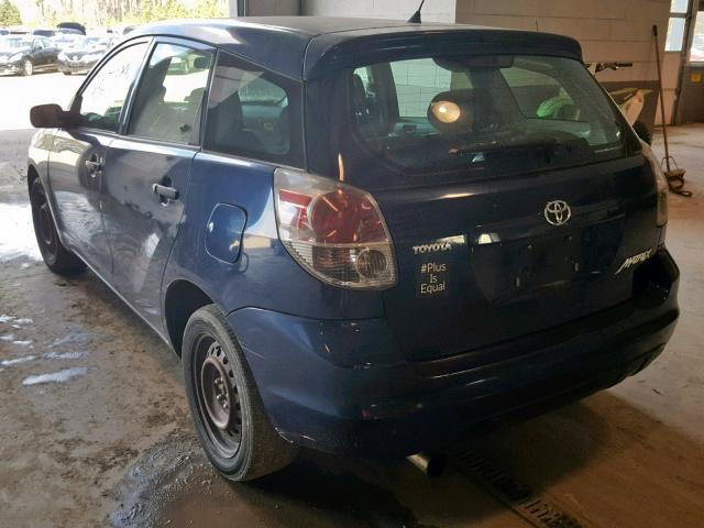 2T1KR32E87C639915 - 2007 TOYOTA MATRIX 蓝色 照片 3