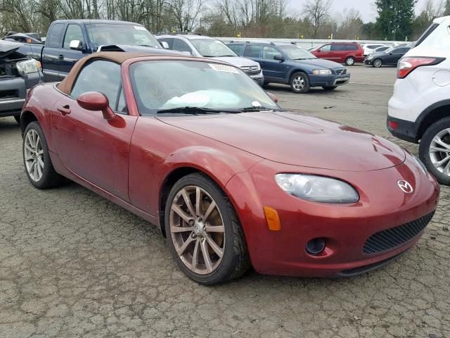 JM1NC25F470134008 - 2007 MAZDA MX-5 MIATA RED photo 1